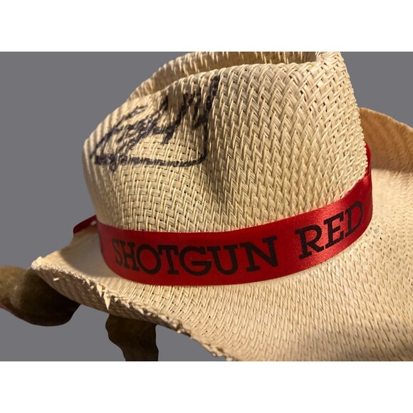 ShotGun Red Plush Doll Grandpa Cowboy Hee Haw Nashville Signed Collectible - Picture 3 of 16